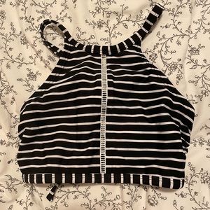 Xhilaration High-Neck Bathing Suit Top